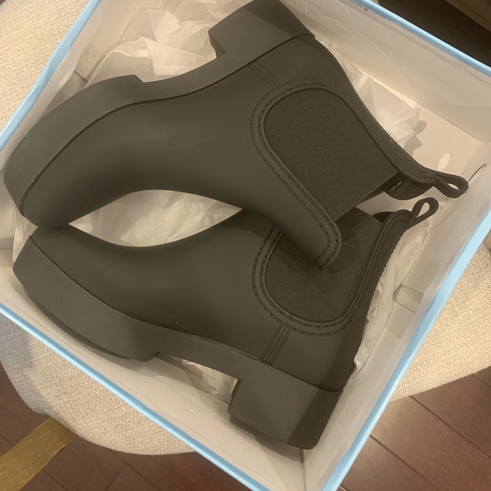Jeffrey Campbell cloudy waterproof boots